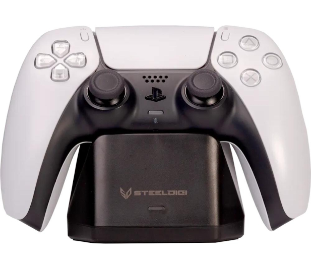STEELDIGI Ładowarka AZURE MOOSE 1xpad PS5 czarna - 699001 - zdjęcie 2
